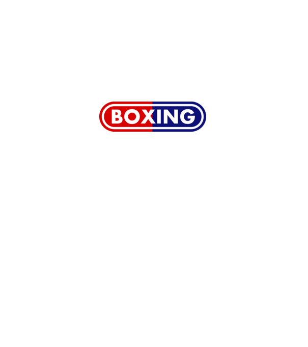 Boxing minta szürke pólón