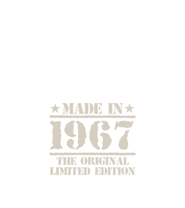 Made in 1967 minta fekete pólón