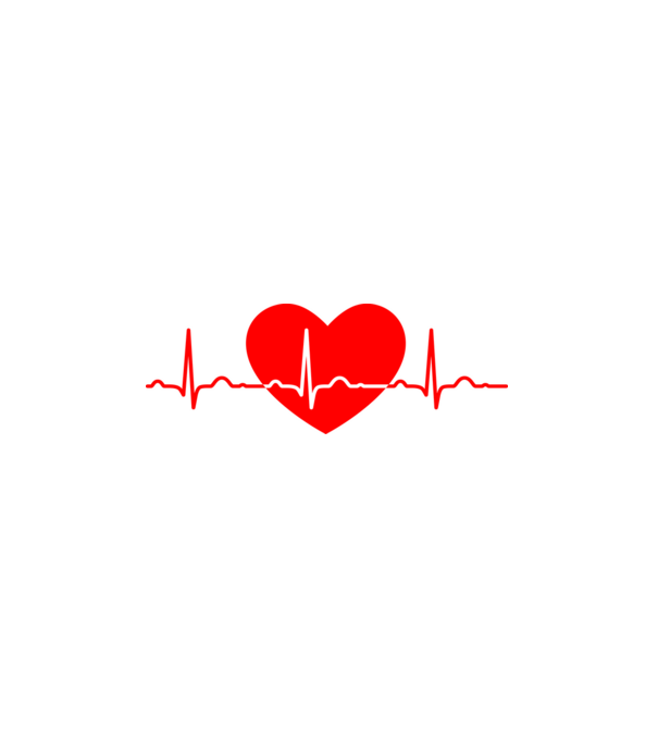 EKG minta fehér pólón