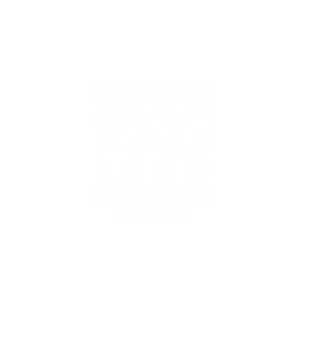 Made in hungary 1995 minta fekete pólón