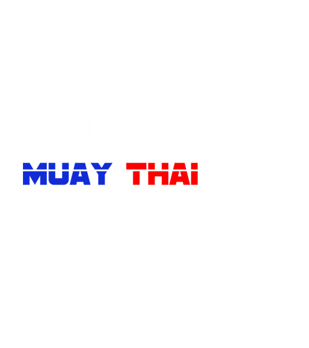 Muay Thay minta fehér pólón