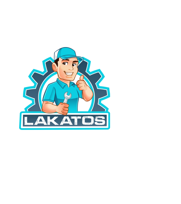Lakatos minta fehér pólón
