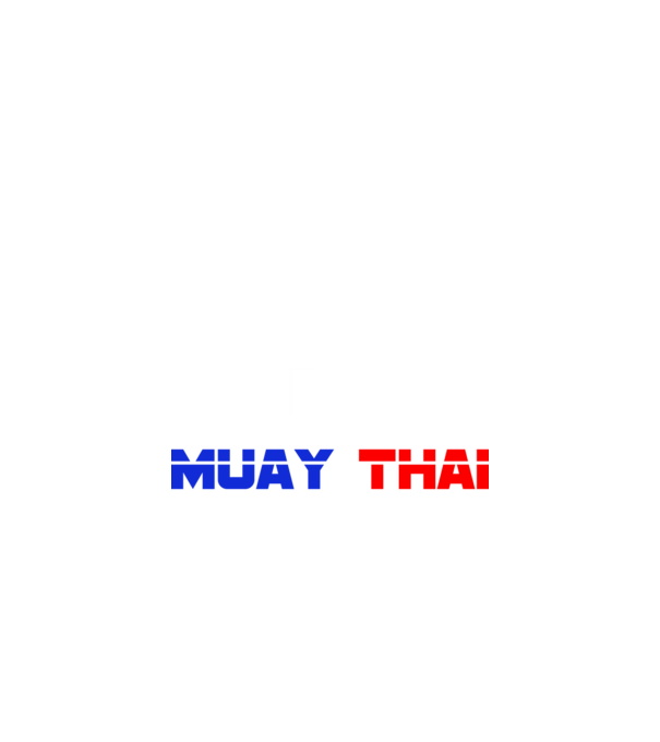 Muay Thay minta fekete pólón