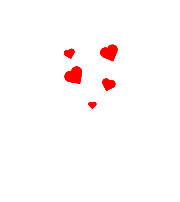 Love you forever (fehér) minta fekete pólón