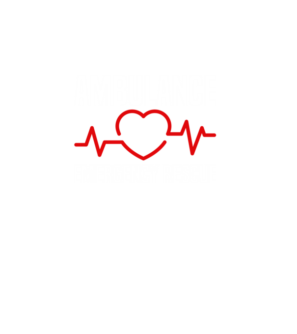 Ambulance ER minta sötétkék pólón