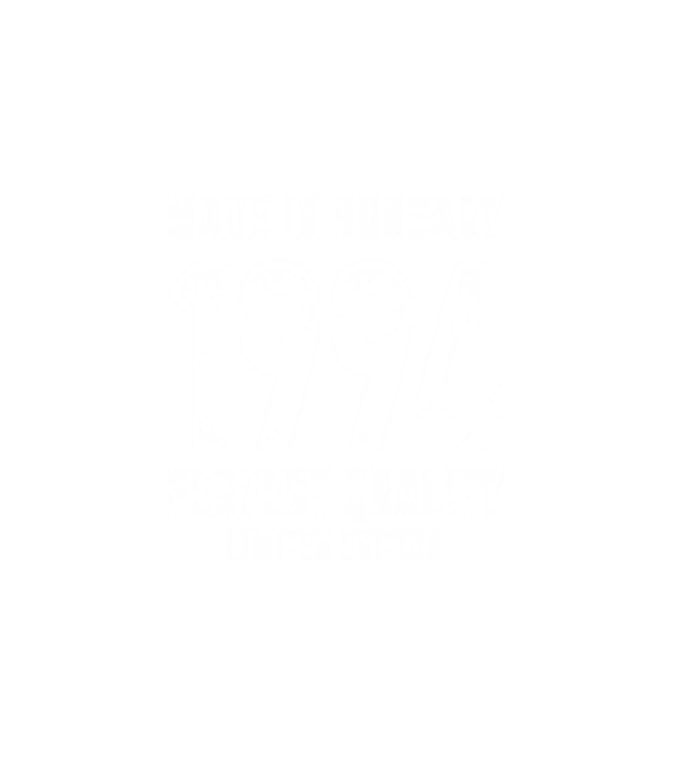 Made in hungary 1994 minta fehér pólón
