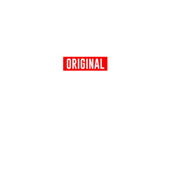 Original 1977 minta szürke pólón