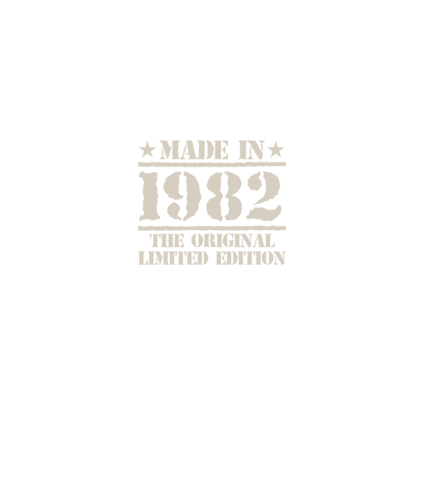 Made in 1982 minta szürke pólón