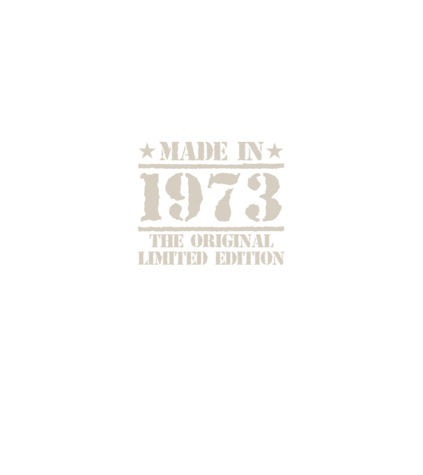 Made in 1973 minta királykék pólón