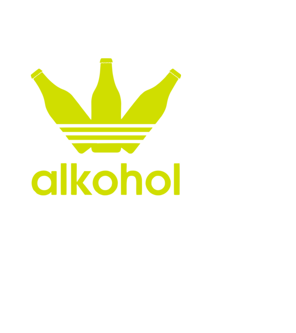 Alkohol minta fekete pólón