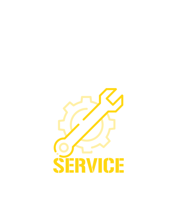 Service minta fekete pólón