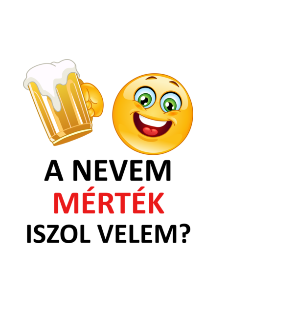 Igyál mértékkel minta világoskék pólón
