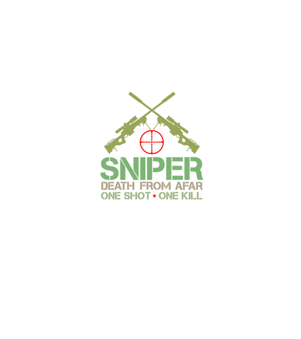 Sniper (one shot) minta farmerkék pólón
