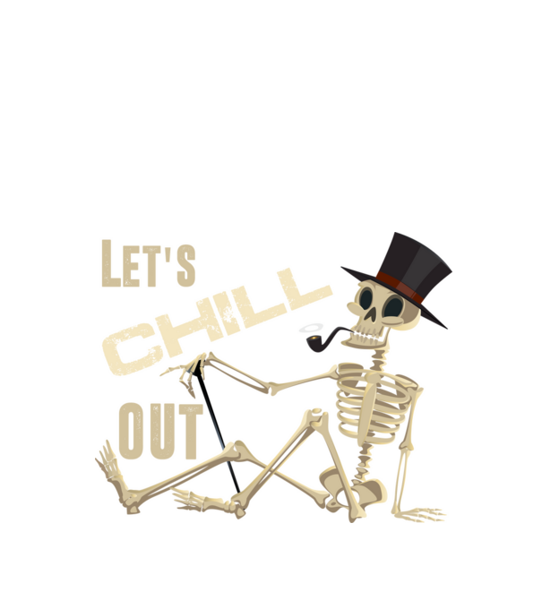 Lets Chill out minta piros pólón