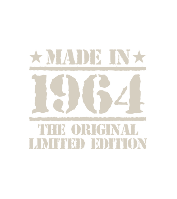 Made in 1964 minta fehér pólón