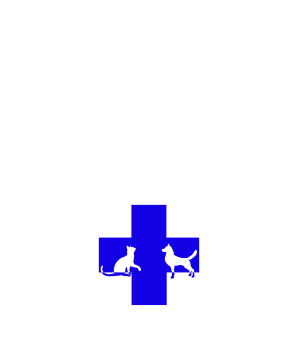 Állatorvos (blue) minta fehér pólón