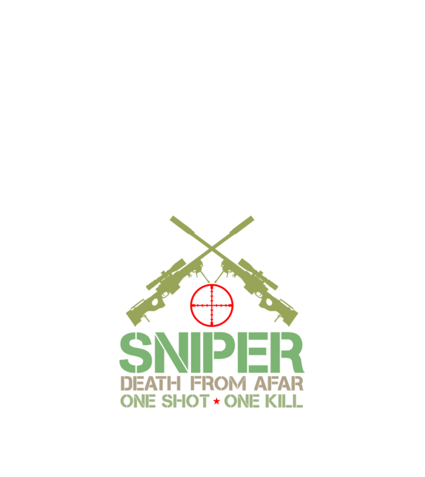 Sniper (one shot) minta fekete pólón