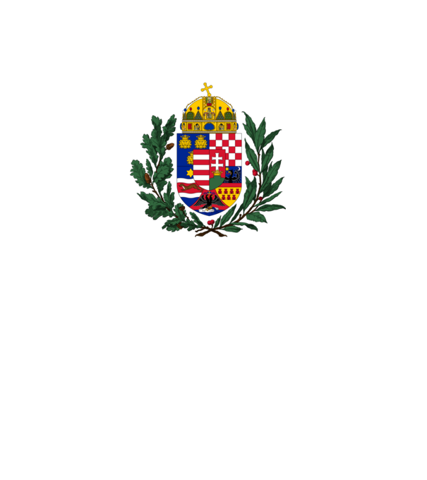 Régi címer minta fehér pólón