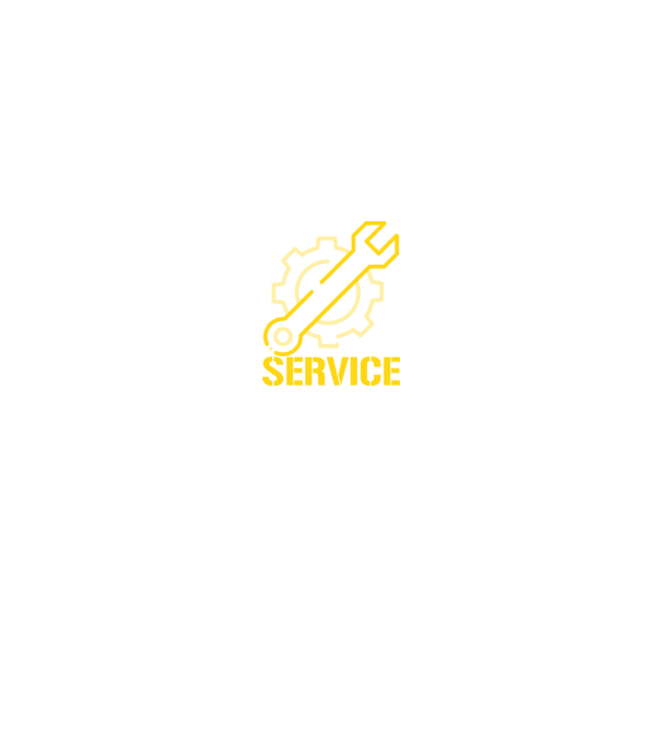 Service minta fekete pólón