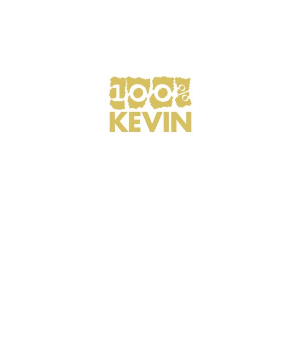 Kevin minta fekete pólón