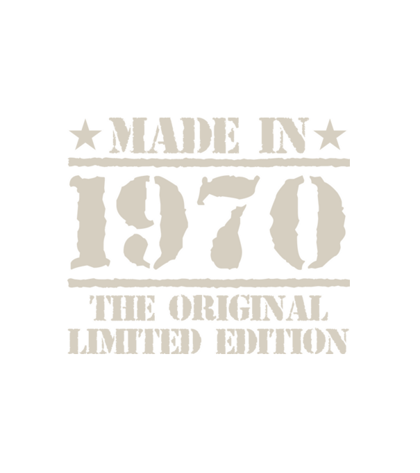 Made in 1970 minta fehér pólón