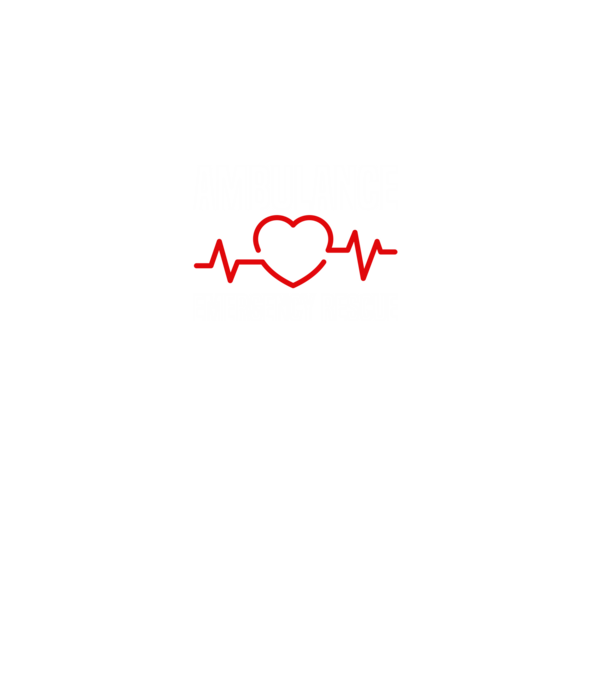 Ambulance ER minta fekete pólón