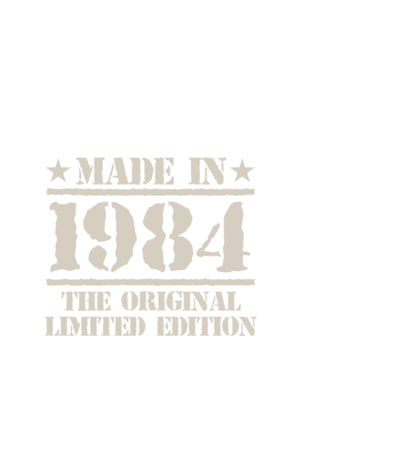 Made in 1984 minta fekete pólón