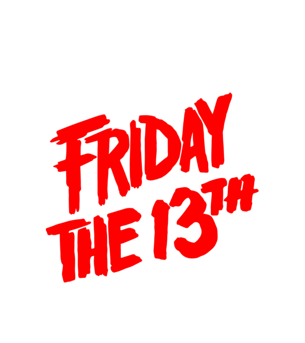 Friday the 13th minta fehér pólón