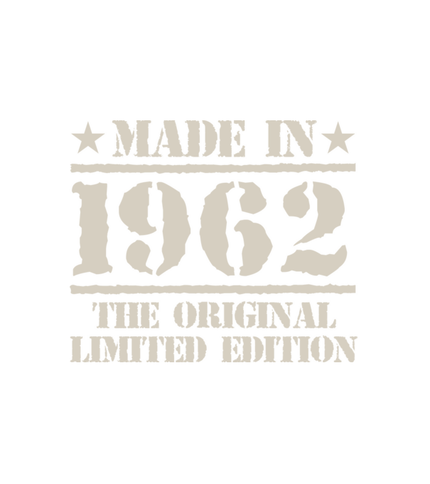 Made in 1962 minta fehér pólón
