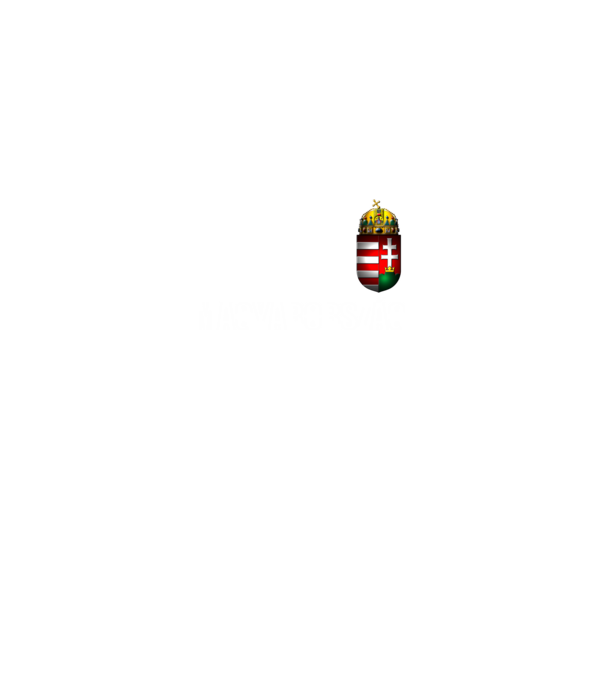 Magyarország minta szürke pólón