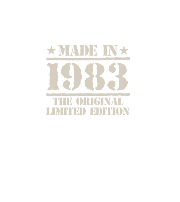 Made in 1983 minta sötétkék pólón