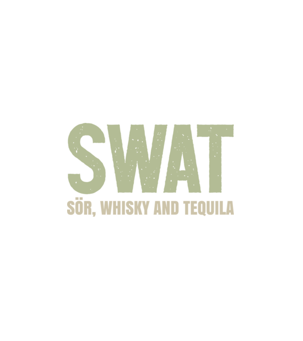 SWAT minta fehér pólón