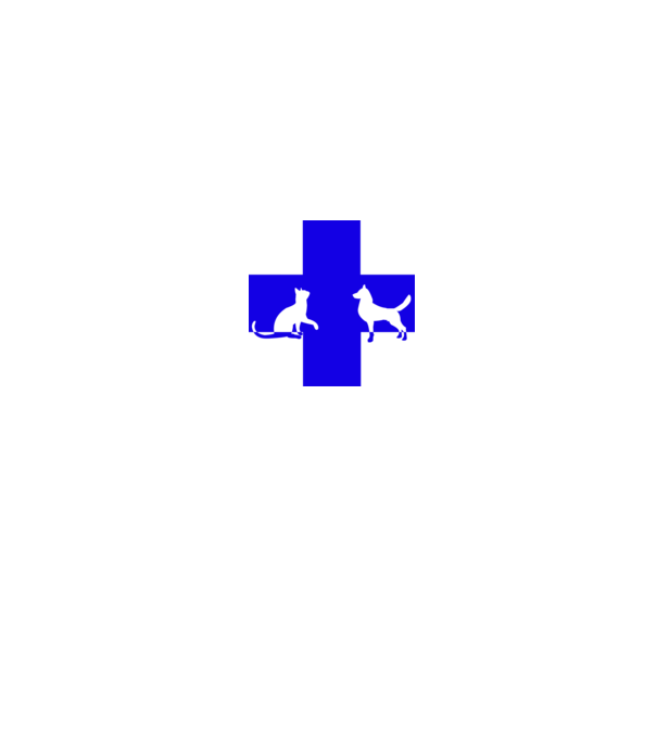 Állatorvos (blue) minta fehér pólón