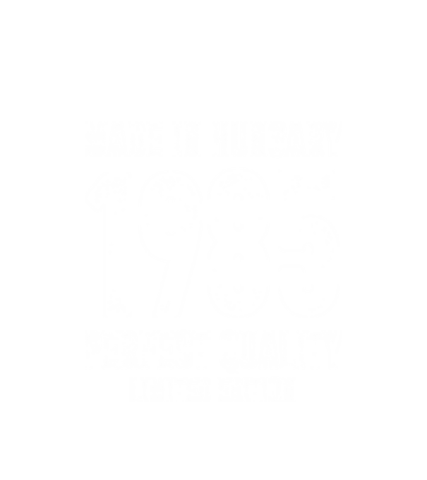 Made in hungary 1985 minta fehér pólón