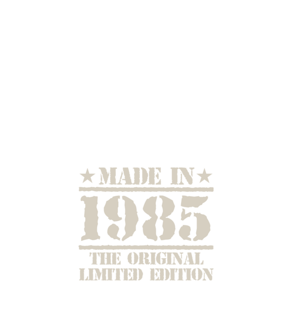 Made in 1985 minta fehér pólón