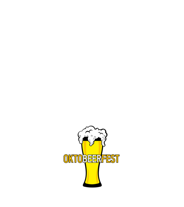 OktoBEERfest minta zöld pólón