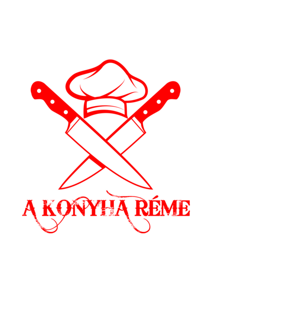 A konyha réme minta fehér pólón