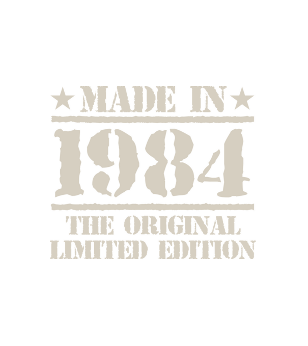 Made in 1984 minta fehér pólón