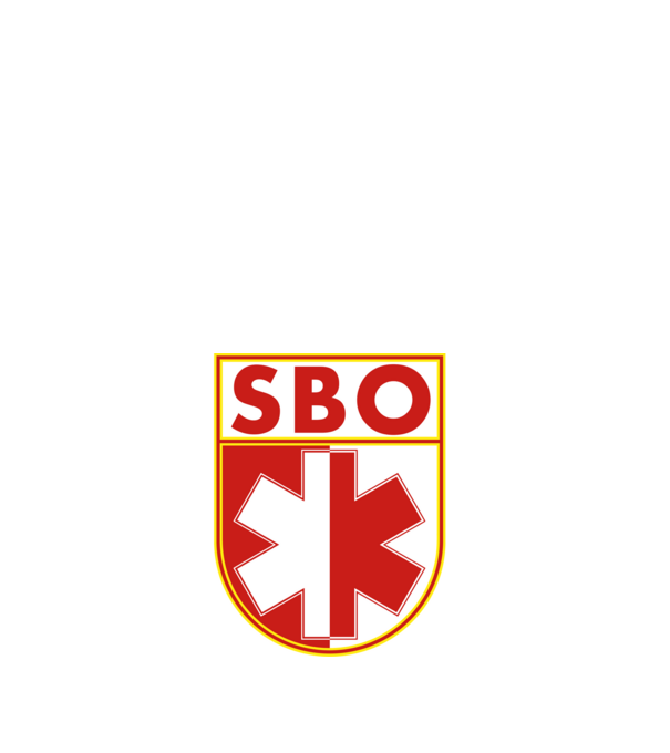 Ambulance SBO minta fehér pólón