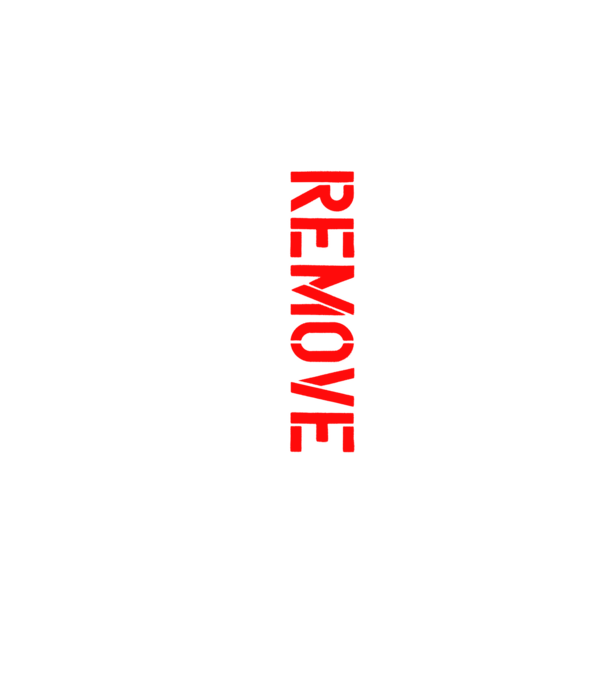 Remove Before Flight minta fekete pólón