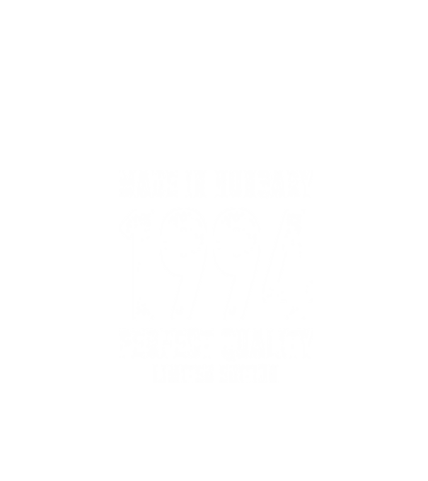 Made in hungary 1994 minta fekete pólón