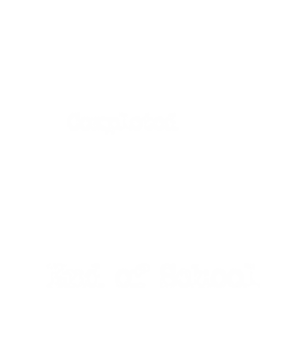 End of School minta fehér pólón