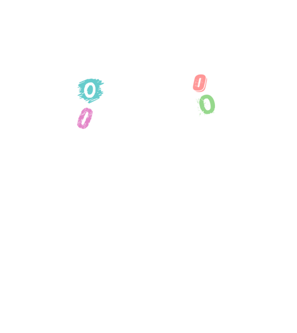 Osztani nullával minta türkiz pólón