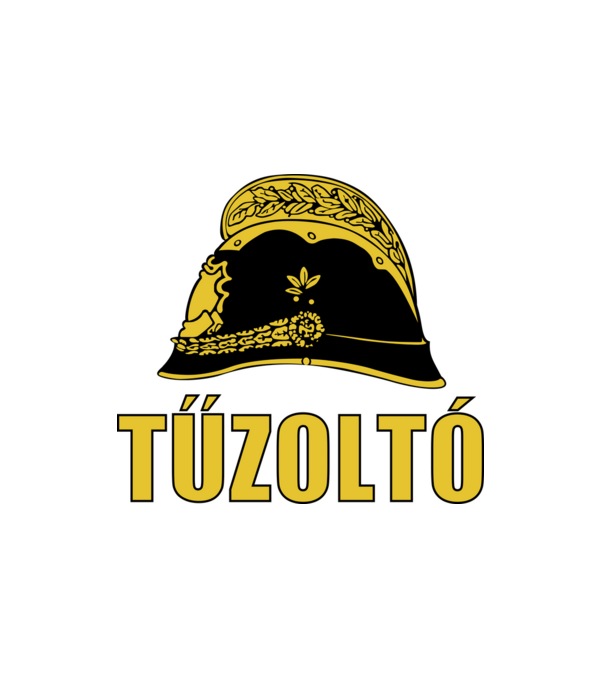 Túzoltó (old style) minta fehér pólón