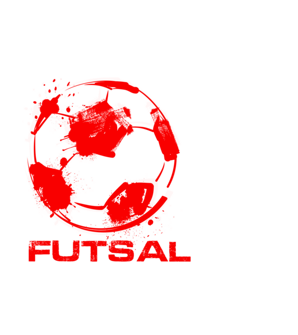 Futsal minta fehér pólón
