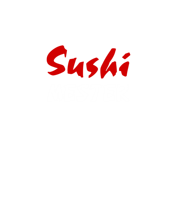 Sushi Mester minta türkiz pólón