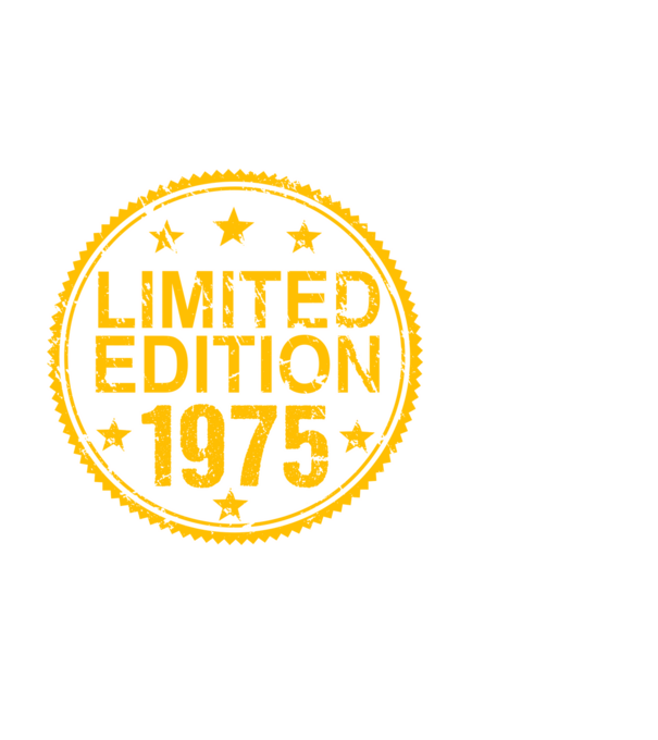 Limited Edition 1975 minta fekete pólón