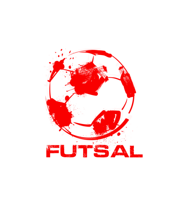 Futsal minta fehér pólón