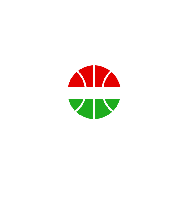 Basketball (Hungary) minta fekete pólón