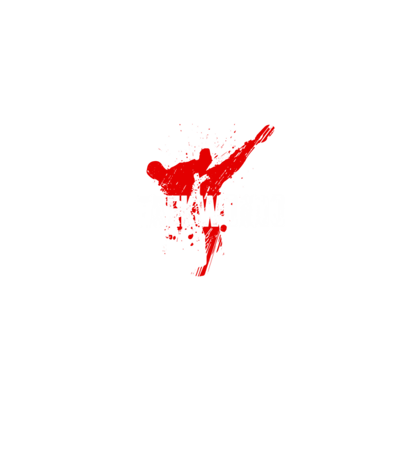 Taekwondo minta farmerkék pólón
